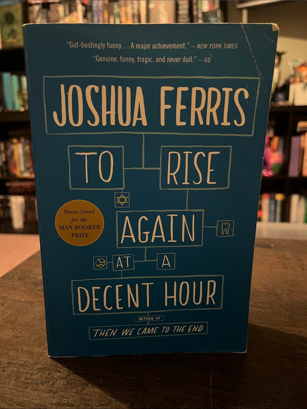Joshua Ferris "To Rise Again at a Decent Hour" - Paperback